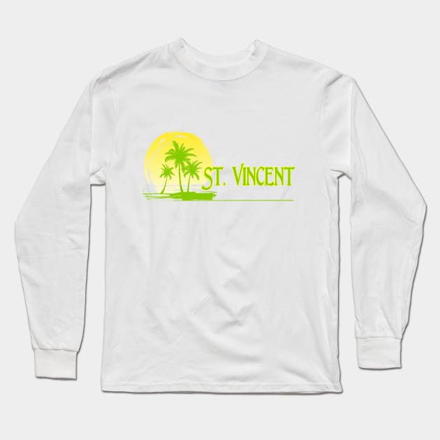 Life's a Beach: St. Vincent Long Sleeve T-Shirt by Naves